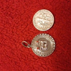 Vintage Merry Christmas hearth charm.